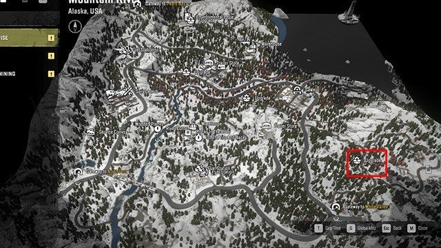 5 - SnowRunner: Mountain River - map of hidden parts, vehicles - SnowRunner: Alaska - USA - SnowRunner Guide