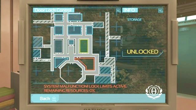 Its safer to open up the doors from the terminal. - Theta laboratory | Riddles and puzzles of SOMA Game - Riddles and puzzles - SOMA Guide