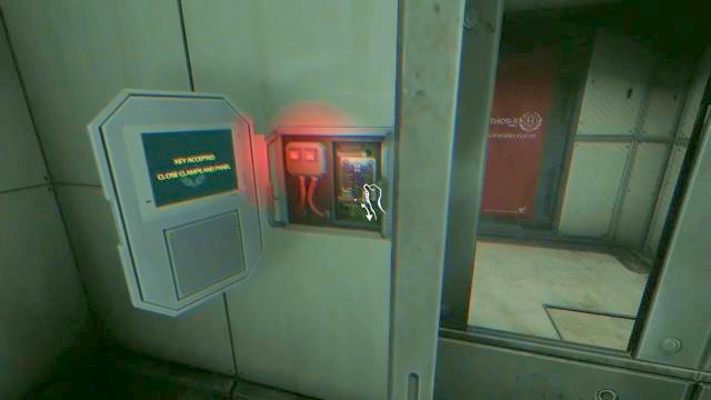 Place the chip in the middle of the control panel and secure it with two levers - do it quick, as the enemy is on its way! - Theta laboratory | Riddles and puzzles of SOMA Game - Riddles and puzzles - SOMA Guide