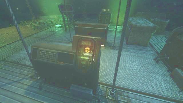 The first Data Buffer available as soon as you land. - On the way to the Theta station | Collectibles in SOMA Game - Collectibles - SOMA Guide