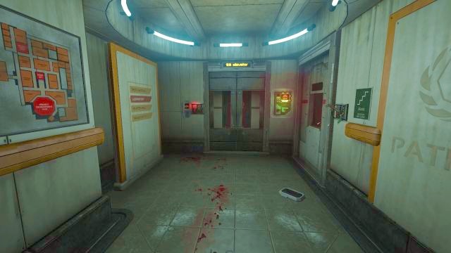 Theres a terminal to perform a Data Buffer here, as well as the elevator and extremely helpful map. - Theta laboratory | Collectibles in SOMA Game - Collectibles - SOMA Guide