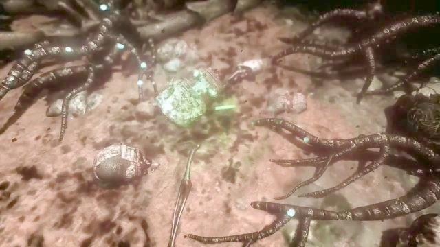 Watch your steps - a corpse to perform a Data Buffer on it can be found on the ground. - On the way to the Tau station | Collectibles in SOMA Game - Collectibles - SOMA Guide