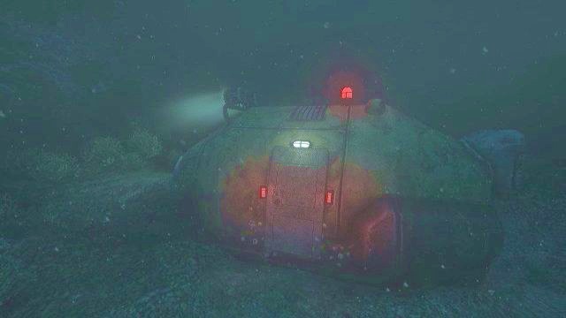 Inside the vessel theres an Omnitool terminal, but you lack the appropriate chip to use it. - On the way to the Lambda station | SOMA Game Walkthrough - Walkthrough - SOMA Guide