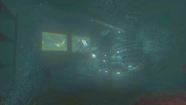 A growth which must be activated. - CURIE shipwreck | SOMA Game Walkthrough - Walkthrough - SOMA Guide