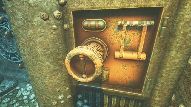 In order to open the gate, you will have to complete a simple puzzle. - On the way to the Theta station | SOMA Game Walkthrough - Walkthrough - SOMA Guide