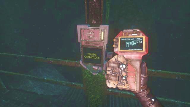 Use the Omnitool to open the passageway. - On the way to the Theta station | SOMA Game Walkthrough - Walkthrough - SOMA Guide