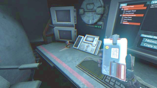 Place the chip in the special socket. - Theta station | SOMA Game Walkthrough - Walkthrough - SOMA Guide