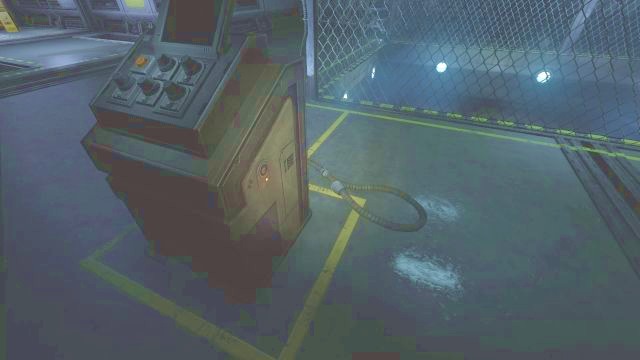 Attach the cable in order to activate the terminal. - Theta station | SOMA Game Walkthrough - Walkthrough - SOMA Guide