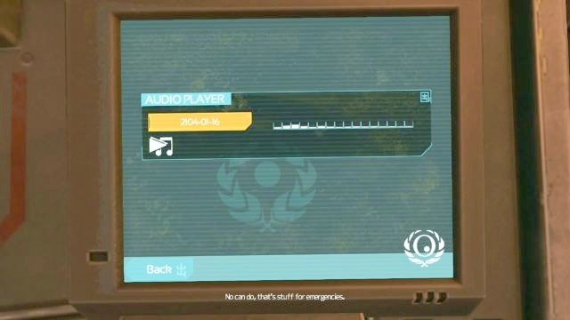 Audio recordings are always full of interesting information. - Outside Omicron | SOMA Game Walkthrough - Walkthrough - SOMA Guide