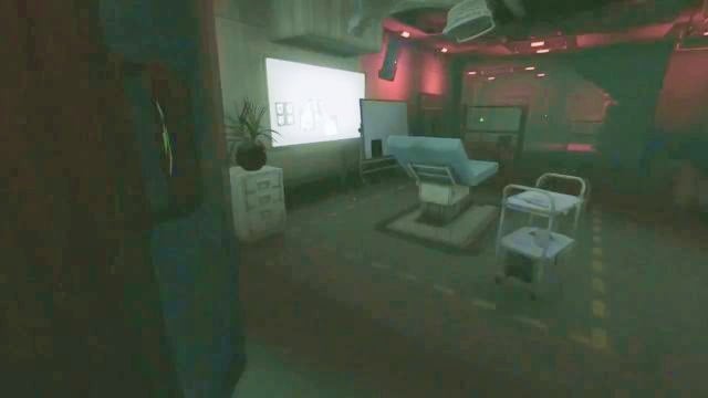 The passage leading to the Dive Room is in the opposite corner of the room. - Omicron station | SOMA Game Walkthrough - Walkthrough - SOMA Guide