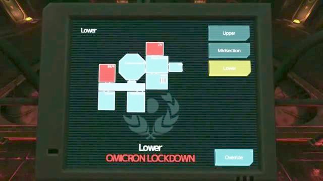 The last terminal used to unlock rooms on the lower floor. - Omicron station | SOMA Game Walkthrough - Walkthrough - SOMA Guide