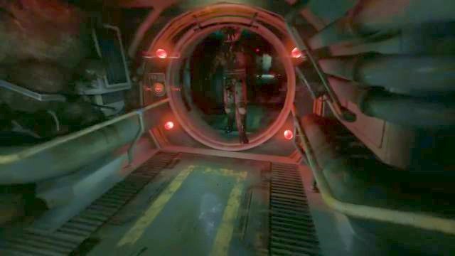 The enemy, as always, comes out of nowhere. - On the way to the Tau station | SOMA Game Walkthrough - Walkthrough - SOMA Guide