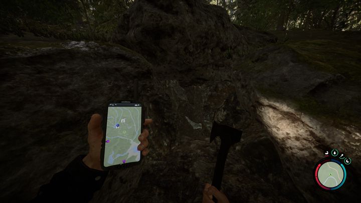 To get this item, you need to visit a cave with a 3D Printer inside - Sons of the Forest: How to get the Red Mask? - Basics - Sons of the Forest Guide