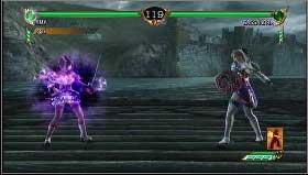 Opponents: Cassandra (Strengthen Horizontal), Rock (Knock Down) - Amy - Story - Soul Calibur IV - Game Guide and Walkthrough