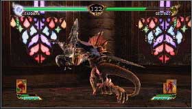 Opponents: Siegfried (Shave Damage B), Hilde (Strenghten Vertical), Schwertleite - Lizardman - Story - Soul Calibur IV - Game Guide and Walkthrough