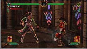 Opponents: Tira (Double Edged Sword), Solnhofen (Auto Unblockable Attack C), Durer (Soul Repel) - Seong Mi-na - Story - Soul Calibur IV - Game Guide and Walkthrough