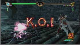 Opponents: Cervantes (HP Burst), Valmiro (Shave Damage C), Phantasm (Slow Feet) - Taki - Story - Soul Calibur IV - Game Guide and Walkthrough