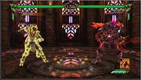 Opponents: Nightmare (HP Drain B), Tira (Double Edged Sword), Solhofen (Auto Unblockable Attack C) - Taki - Story - Soul Calibur IV - Game Guide and Walkthrough