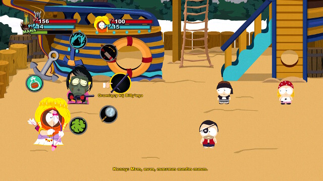 Attack selection dial - Types of attacks - Combat - South Park: The Stick of Truth - Game Guide and Walkthrough