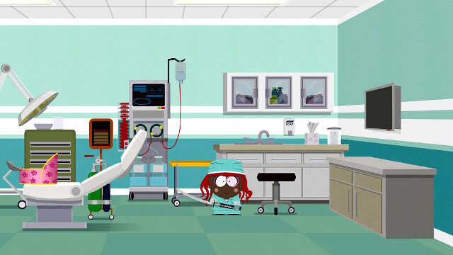 Change your looks and go to Unplanned Parenthood - Forging Alliances - Walkthrough - South Park: The Stick of Truth - Game Guide and Walkthrough