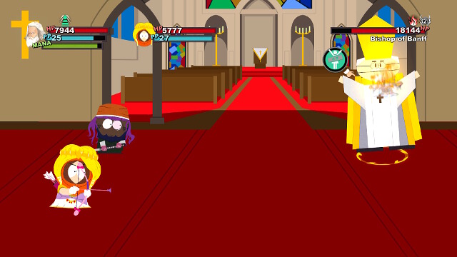 The fight with the chaplain - Forging Alliances - Walkthrough - South Park: The Stick of Truth - Game Guide and Walkthrough