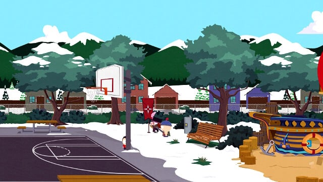 One of the banners - Miscellaneous - Side quests - South Park: The Stick of Truth - Game Guide and Walkthrough