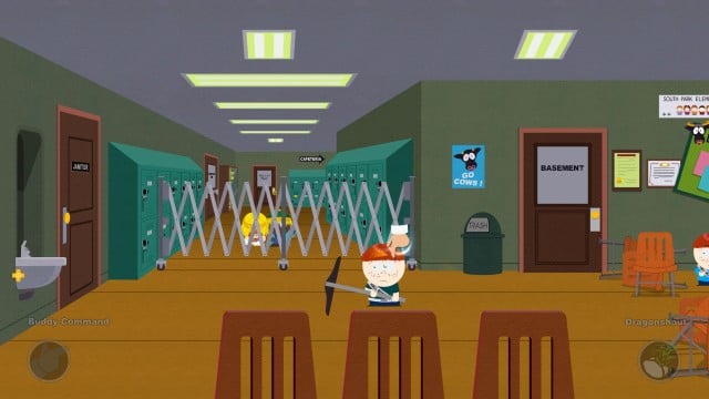 Use Kenny to get the gate open for you - Call the Banners part 3 Craig - Walkthrough - South Park: The Stick of Truth - Game Guide and Walkthrough