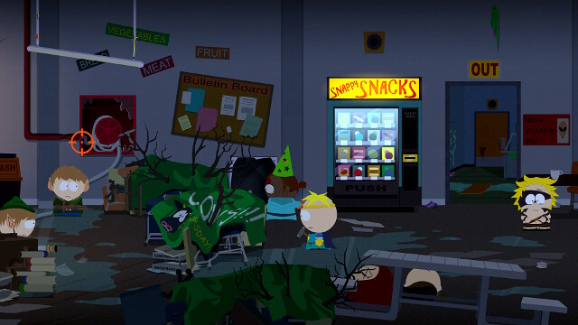 Use the environment to get rid of the enemies - Attack the School - Walkthrough - South Park: The Stick of Truth - Game Guide and Walkthrough