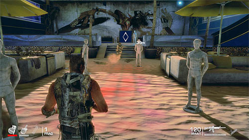 Use near ammo crates to replenish your supplies and then zip down the line to the just now secured building - Chapter XII - Rooftops - p. 1 - Game Walkthrough - Spec Ops: The Line - Game Guide and Walkthrough