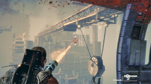 Additionally watch out for two Sidewinder rockets shot at your machine - Chapter XII - Rooftops - p. 2 - Game Walkthrough - Spec Ops: The Line - Game Guide and Walkthrough