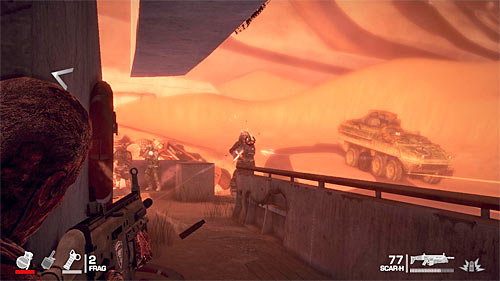 Use such cover that you can observe your enemies' actions and eliminate them effectively - Chapter XIII - Adams - p. 2 - Game Walkthrough - Spec Ops: The Line - Game Guide and Walkthrough