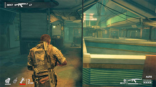 There are several bigger paths leading to the market exit, but I suggest choosing the left one - Chapter IV - The Refugees - p. 1 - Game Walkthrough - Spec Ops: The Line - Game Guide and Walkthrough