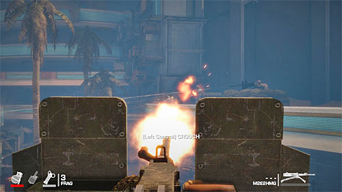 Start shooting at enemies gathered at other stationary guns in front of you - Chapter IV - The Refugees - p. 2 - Game Walkthrough - Spec Ops: The Line - Game Guide and Walkthrough