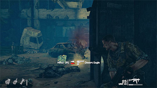 Once the proper battle begins, it is best to stay in the place where you found a grenade crate, shooting hostile soldiers from behind a high wall - Chapter VI - The Pit - p. 1 - Game Walkthrough - Spec Ops: The Line - Game Guide and Walkthrough