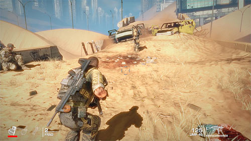 Move to the right - Chapter VII - The Battle - Game Walkthrough - Spec Ops: The Line - Game Guide and Walkthrough