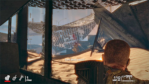 Move towards the bus only after securing it - Chapter VII - The Battle - Game Walkthrough - Spec Ops: The Line - Game Guide and Walkthrough