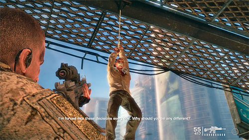 You'll be able to act in three ways there - Chapter IX - The Road - Game Walkthrough - Spec Ops: The Line - Game Guide and Walkthrough