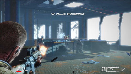 After elimination of first group of enemies, prepare for the second battle with Zulu squad members - Chapter X - Riggs - Game Walkthrough - Spec Ops: The Line - Game Guide and Walkthrough