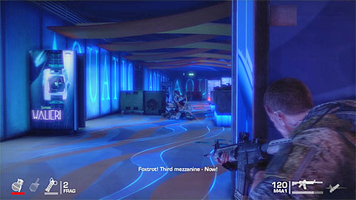 Sooner or later your actions will be noticed by enemies and it will probably happen after using the stairs leading to the lower level of balconies - Chapter X - Riggs - Game Walkthrough - Spec Ops: The Line - Game Guide and Walkthrough