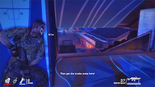 Your objective is to get to the very bottom of the coliseum, so you have to look around for the stairs leading to lower levels - Chapter X - Riggs - Game Walkthrough - Spec Ops: The Line - Game Guide and Walkthrough