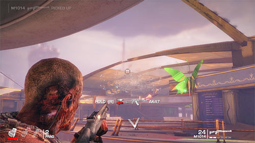 Once you get to the end of the balcony, stand next to the right railing - Chapter XI - Alone - Game Walkthrough - Spec Ops: The Line - Game Guide and Walkthrough