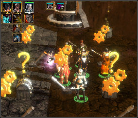 In the Northeast area of the city you can find the chamber with chests and levers (4) - Shal | Chapter: The Rebellion - Chapter: The Rebellion - Spellforce 2: Shadow Wars Game Guide