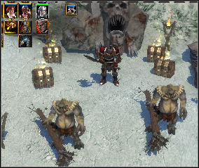 Use a Journey Stone and kill Lokhar and his guards - Song Glass | Chapter: The Hunt - Chapter: The Hunt - Spellforce 2: Shadow Wars Game Guide