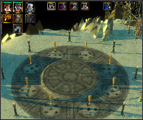 You have to put tiles in correct places - Crystal Forest | Chapter: The Hunt - Chapter: The Hunt - Spellforce 2: Shadow Wars Game Guide