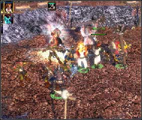 The next group consists of a few kinds of Orcs and Trolls (beware of mighty Devastators) - Gate of Swords | Chapter: The Clans - Chapter: The Clans - Spellforce 2: Shadow Wars Game Guide