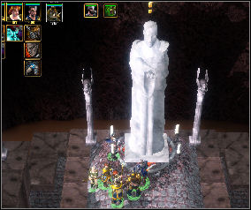 After some time you reach the Aonir statue (4) - Uram Gor | Chapter: The Shadow Ring - Chapter: The Shadow Ring - Spellforce 2: Shadow Wars Game Guide