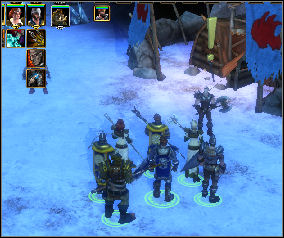 Enter the village and talk to the barbarians leader - Vlad - Fireforge | Chapter: The Shadow Ring - Chapter: The Shadow Ring - Spellforce 2: Shadow Wars Game Guide