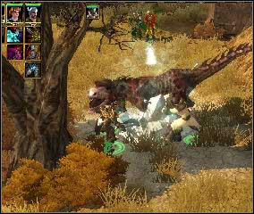 Mighty Grozira patrols the center of the map - Crater | Chapter: The Black Mirror - Chapter: The Black Mirror - Spellforce 2: Shadow Wars Game Guide