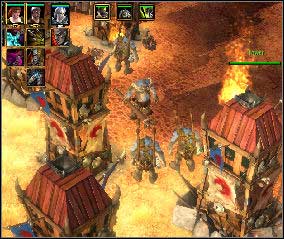 Giant spiders attack your base from all sides - Tuscari | Chapter: The Storm on DraghLur - Chapter: The Storm on DraghLur - Spellforce 2: Shadow Wars Game Guide