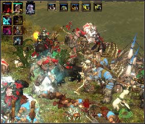 Follow the path until you reach the base in front of the fortress (4) - DraghLur | Chapter: The Storm on DraghLur - Chapter: The Storm on DraghLur - Spellforce 2: Shadow Wars Game Guide